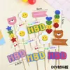 Decoración de Pastel Fiesta de Huevos Oso de Dibujos Animados Oso Corazón Perdido Oso Rosa Osito Figura Decoración de Cumpleaños Infantil