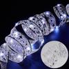 Adornos para árbol de Navidad, luces LED, cintas de luces, guirnaldas de luces, accesorios para árbol de Navidad, colgante decorativo, dorado, cinta de doble capa