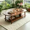 Mesa de Centro Pequeno Apartamento Nova Mesa de Centro Simples Sala de Estar Casa Quarto de Aluguel Quarto Pequeno de Chá Mesa Pequena Simples Popular