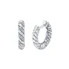 Roxi Brincos de Argola Torcidos Criativos Estilo Ins Mais Vendidos Brincos de Diamante Torcidos Brincos de Fivela de Orelha Brincos Exagerados Modernos Europeus e Americanos