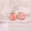 Serie de Nuevo Cielo Estrellado Estilo Coreano Aleación con Goteo de Aceite Accesorios para Joyería DIY Pendientes, Pulseras, Collares, Colgantes de Oro K