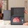 Caja de regalo de té Pu 'er caja de regalo de pastel de té 357 gramos caja de embalaje de pastel de té Pu 'er caja de té Pu 'er caja vacía se puede imprimir