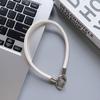 Pulsera para teléfono móvil cordón nuevo cuerda de piel PU cadena para sujetar en la mano colgante para teléfono móvil cadena para taza de agua cadena para teléfono móvil joya regalo