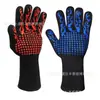 Guantes de Silicona para Horno Resistentes al Calor Alta Temperatura Resistente Hasta 800 Grados Para Microondas BBQ Horno de Cocina Protección Laboral