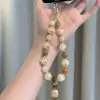 Novo Pingente de Alça de Celular Patinha de Gato Bodhi Estilo Chinês Fofo Curto Anti-Queda Acessório para Celular Venda por Atacado
