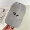 Nueva Gorra de Béisbol para Hombre de Primavera y Verano, Parte Superior Suave con Bordado de Letras, Sombrero de Sol Versátil, Visera Curva que Adelgaza el Rostro, Gorra Tipo Pato que Cubre el Rostro para Mujeres