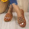 Comercio Exterior 2024 Verano Nuevo Sandalias de Cuña de Talla Grande Europeas y Americanas con Suelas Gruesas Sandalias de Moda para Mujer con Puntera Redonda