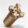 Broca de diamante compuesto de cuatro alas para minas de carbón con 113 mm de diámetro y esquinas en forma de arco, que ofrece una velocidad de perforación rápida