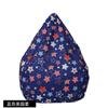 Funda de Tela Sin Relleno Estampada Funda para Puf Transfronteriza Personalizada Patrón Navideño Funda para Sofá Perezoso Funda para Puf Infantil