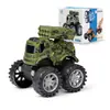 Promoção quente brinquedos infantis veículo off-road de inércia bidirecional meninos engenharia militar pequeno carro de brinquedo atacado de feira noturna