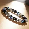 Pulsera de Piedra Ojo de Tigre Transfronteriza de Amazon, Pulsera Ojo del Diablo, Pulsera Personalizada de Ágata Negra para Hombres y Mujeres, Venta al por mayor de Joyería