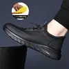 Zapatos de Hombre 2025 Nuevos Zapatos de Cuero de Negocios Zapatos Casuales para Hombre Zapatos Deportivos Versátiles Suela Suave Zapatos de Papá Dropshipping
