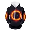 Sudadera con Estampado Digital 3D de Navidad Transfronteriza Halloween 2024 Sudadera para Hombre Estampada
