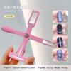 Nail art ímã multi-função nova cruz cinco em uma flor em forma de ímã olho de gato cola forte sucção forte magnético à prova de gotas