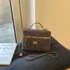 Bolsa Transversal Caixinha Acolchoada Estilo Tweed Simples para Mulheres 2025 Inverno Nova Moda Bolsa de Mão com Corrente Simples