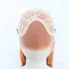 Peluca de Encaje Frontal 13*4, Cabello Largo Recto Marrón, Línea de Cabello Natural, Peluca de Encaje Frontal de Fibra Sintética