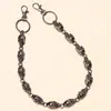 Cadena para Jeans de Calavera de Metal Europea y Americana Cadena de Cintura Hip-Hop Elegante de Calavera Oscura Cadena para Pantalones Pesada de Alta Calidad Atractiva y Genial