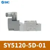 Válvula Solenoide Pneumática SMC SY5120/5220/5320-4/5/6LZD/LZE/DZ/DD-01-c4-c6-c8