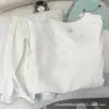 Pijama de Dibujos Animados para Mujer Verano Algodón Nube Manga Corta Pantalones Cortos Niñas Cuello en V Ropa de Casa Portátil para Verano Traje Holgado