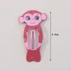 Clip para el pelo de metal con diseño de animal de dibujos animados lindo clip para el pelo de fruta clip bb de color clip para el pelo lindo para niños clip para el borde del flequillo