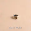 Agujero 6/7mm doce Zodiaco Sánscrito año de nacimiento s925 plata de ley Plata tailandesa cuentas pulsera pulsera de cuerda trenzada accesorios