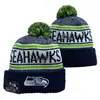 2026 Comercio Exterior Al por Mayor Nuevo Estilo Gorro de Punto con Pompón de Color Mixto, Gorro de Lana de Equipo de Fútbol, Jacquard de Doble Cara, Retro Artístico