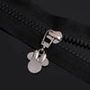 Novo puxador de zíper de metal destacável para bolsa de roupas, substituição de puxador para acessórios de mala e mochila, trava de puxar universal