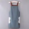 Delantal Impermeable y a Prueba de Aceite al por Mayor para Cafetería Cocina Hogar Jardinería Ropa de Trabajo Delantal de Cocina
