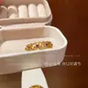 Anel de Bambu Esmaltado Estilo Corte Vintage Atacado Novo Estilo Chinês Luxo Leve Nicho Anel de Dedo Indicador de Alta Qualidade para Mulheres Anel Ajustável