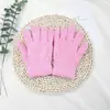 Guantes Gruesos de Piel Sintética de Conejo para Invierno, Cálidos Guantes de Piel de Visón de Color Sólido de Cinco Dedos para Ciclismo, A Prueba de Frío para Esquí al Aire Libre