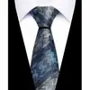 Gravata Listrada Profissional de Negócios Masculina 8cm Gravata de Poliéster Personalizada Feita à Mão Gravata Masculina Fabricante de Gravatas Shengzhou