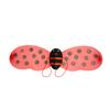 Actuación Infantil de Halloween 1 de Junio Alas de Abeja Ángel Mariquita Set de Cuatro Piezas Disfraz Amarillo para Actuación Accesorios de Escenario