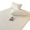 Protector de colchón impermeable Amazon transfronterizo, antideslizante, amigable con la piel, acolchado de algodón, cubrecolchón acolchado de algodón original, modelo para todas las estaciones