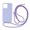 Funda con cordón para iPhone 16, resistente a caídas, con cierre de 15 pulgadas, esmerilada, para iPhone 14 Pro, funda cruzada con cordón.