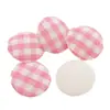 Botão de Tecido Redondo de Lado Único em Alta Venda Ornamentos de Tecido em Forma de Botão Acessórios para Presilha de Cabelo DIY Acessórios de Cabelo Material Decorativo Venda por Atacado