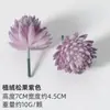 Plantación de Bonsái de Suculentas Simuladas Cuidadosamente Seleccionadas Mini Accesorios de Suculentas Falsas Terciopelo Plantas Verdes Decoración del Hogar DIY Adornos