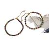 Collar de cuentas de piedra natural de color dopamina para mujer, nuevo brazalete con personalidad de nicho chino y temperamento, traje de perla de agua dulce