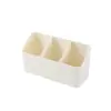 Ins Caja de Almacenamiento de Maquillaje de Escritorio con Compartimentos Organizador de Tocador Caja Estante a Prueba de Polvo Simple de Lujo Ligero