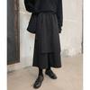 Pantalones de Pierna Ancha Estilo Oscuro para Hombre y Mujer Diseño de Algodón de Primavera Nicho de Nueve Puntos Estilo Yamamoto de Pareja Estilo Japonés Pantalón Falda Casual