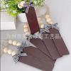 Nuevo Calcetín de Navidad Transfronterizo Decoraciones de Madera DIY Etiquetas Colgantes Estilo Granja Rústica Señales de Madera Piezas de Madera