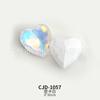 Arte de uñas súper flash cristal diamante punta inferior color mágico moca color suave mini popular en línea popular pequeño fresco decoración de arte de uñas