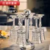 Juego de Copas de Vino Tinto Estilo Europeo para Uso en Casa, Copas de Champán de Cristal de Lujo Ligero de Gama Alta, Copas de Vino, Decantador
