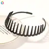 Diadema Coreana Nueva de Onda Dentada para Mujer, Fijador de Flequillo en la Parte Superior Alta de la Cabeza, Diadema Versátil para Lavado de Cara, Maquillaje, Pinza para el Cabello, Accesorios para el Cabello