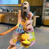Llavero Colgante Auténtico de Muñeca que Cambia de Color de Dibujos Animados Shin-Chan Llavero de Coche para Pareja Colgante Decoración de Bolsa