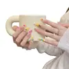 Gato Estrella Dulce y Picante Chica Estilo Juguetón Dopamina Hecho a Mano Uñas Portátiles Lindas Chicas Pegatinas para Uñas Arte al por Mayor