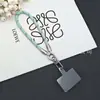 Cordón para Teléfono Móvil Correa de Muñeca 7mm Cadena Metálica para Teléfono Almohadilla Antiperdida Accesorio Corto para Cámara Llavero
