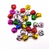120 Peças Sino de Natal 2,5 cm, 4 Cores Misturadas Mini Sino para Artesanato Sino de Metal Colorido para Guirlanda Decoração de Casa e Natal DIY (4 Cores, 2,5cm)