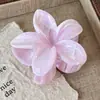 Nuevo Color Gelatina Flor Fresca Pasador Color Crema Dopamina Flor Huevo Pinza de Agarre Pinza Tiburón Dulce para Niña