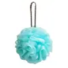 Bola de Baño Suave Lisa de Dos Colores Flor de Baño Bola de Baño Japonesa Frotador de Espalda Toalla de Baño Flor de Baño Bola de Baño Al por Mayor
