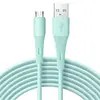 Cabo de Carregamento Type-C Transfronteiriço Carregamento Super Rápido Adequado para Celulares Huawei, Apple e Android, Cabo de Dados Verdadeiro de Silicone Líquido